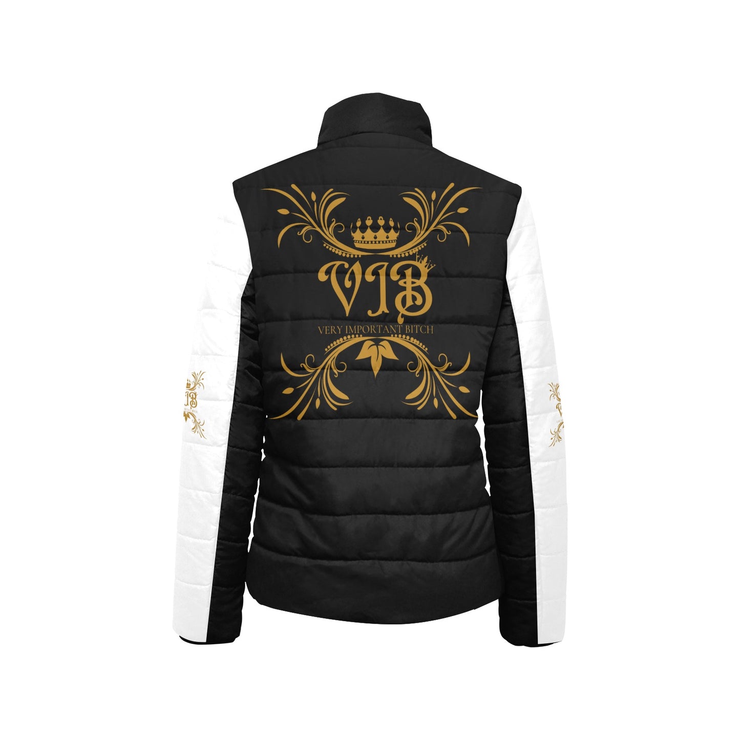 VIB-6 Women's Stand Collar Padded Jacket (Model H41)