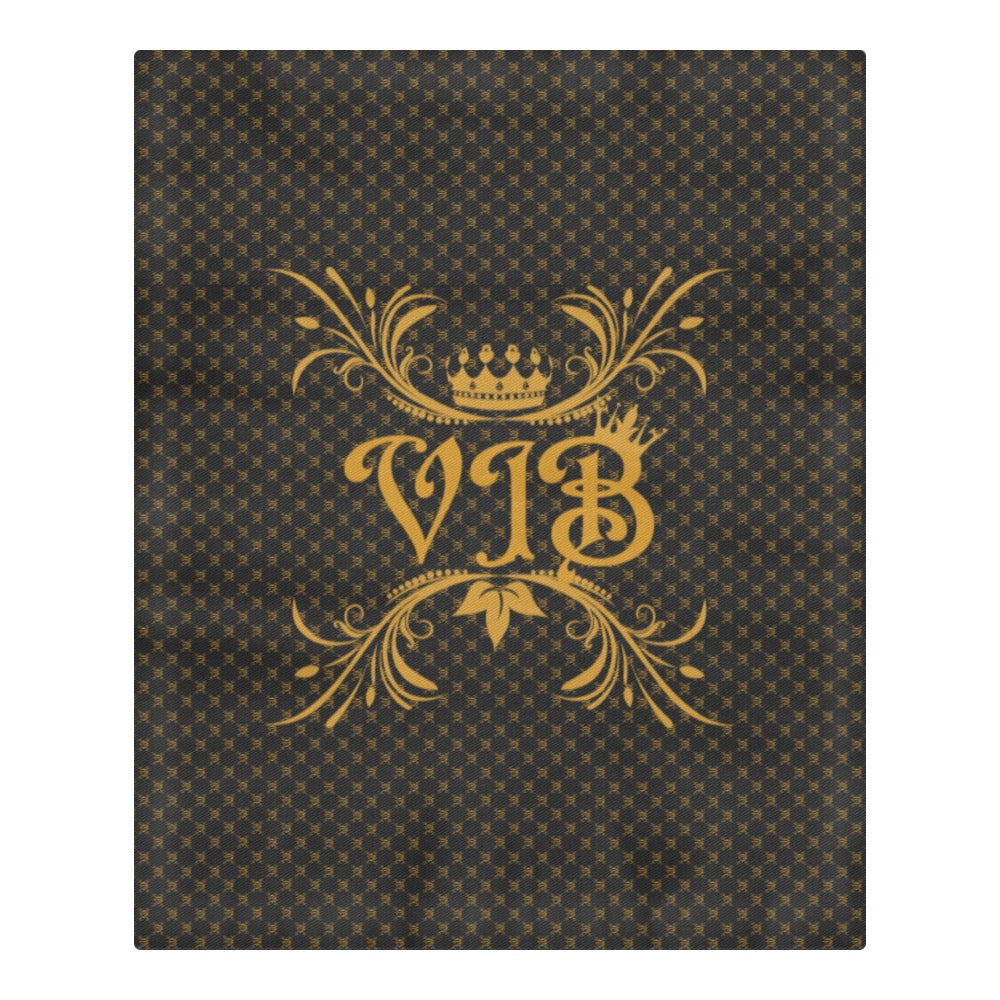 VIB 3 PIECE BEDDING SET SINGLE LOGO 3-Piece Bedding Set