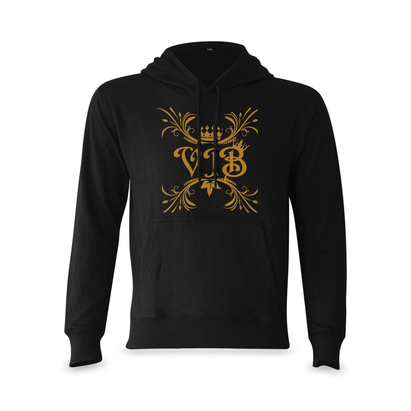 VIB OCEANUS-HOODIE-SWETSHIRT BLACK Oceanus Hoodie Sweatshirt (NEW) (Model H03)