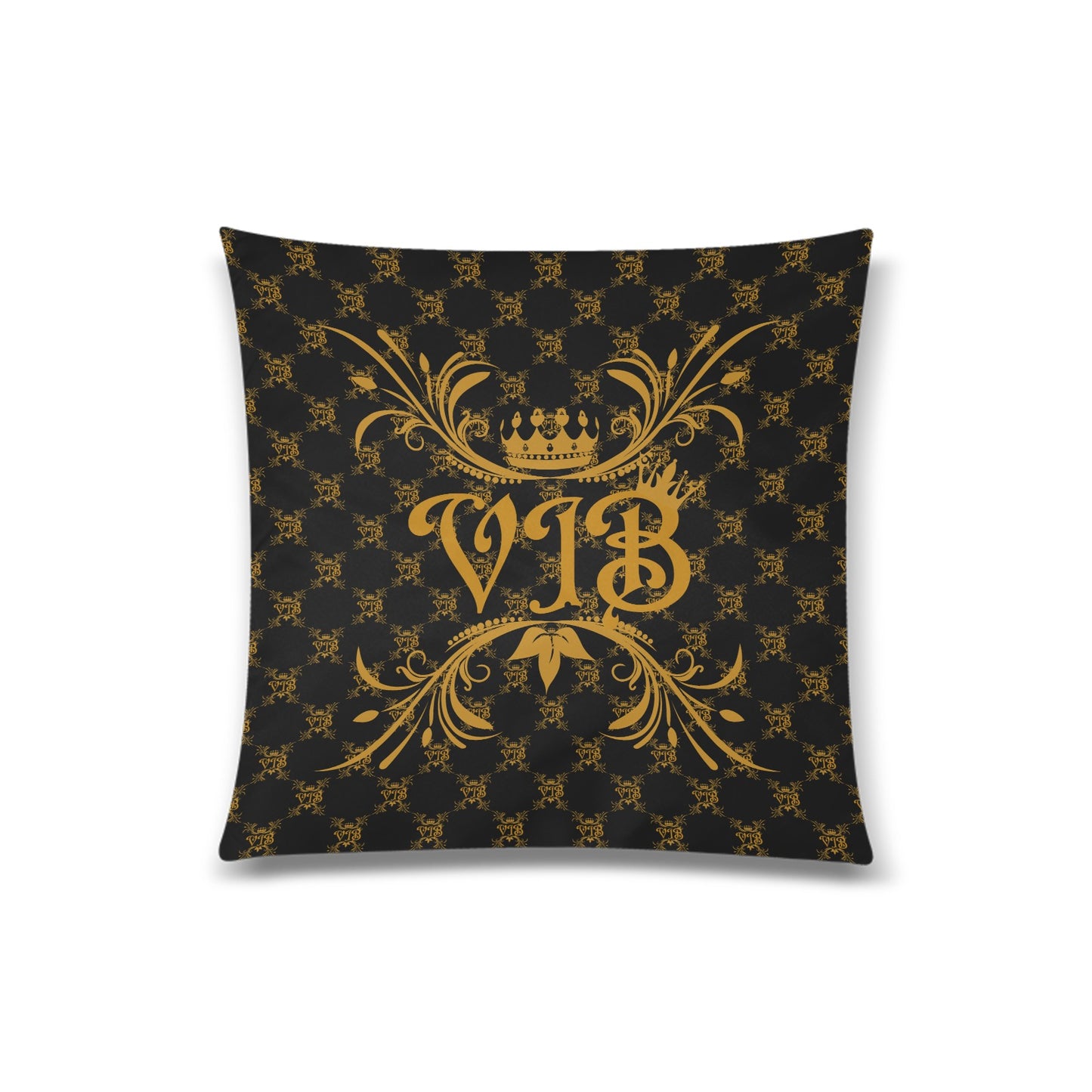 VIB PILLOW 20X20 Custom Zippered Pillow Case 20"x20"(Twin Sides)