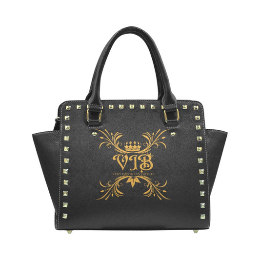 VIB-5 Rivet Shoulder Handbag (Model 1645)