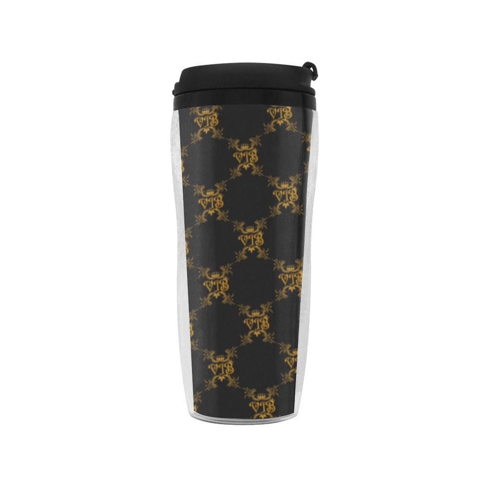 VIB REUSABLE PATTERN BLK Reusable Coffee Cup (11.8oz)