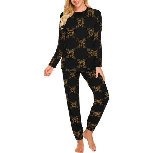 VIB WOMEN PAJAMA SET Women's All Over Print Pajama Set