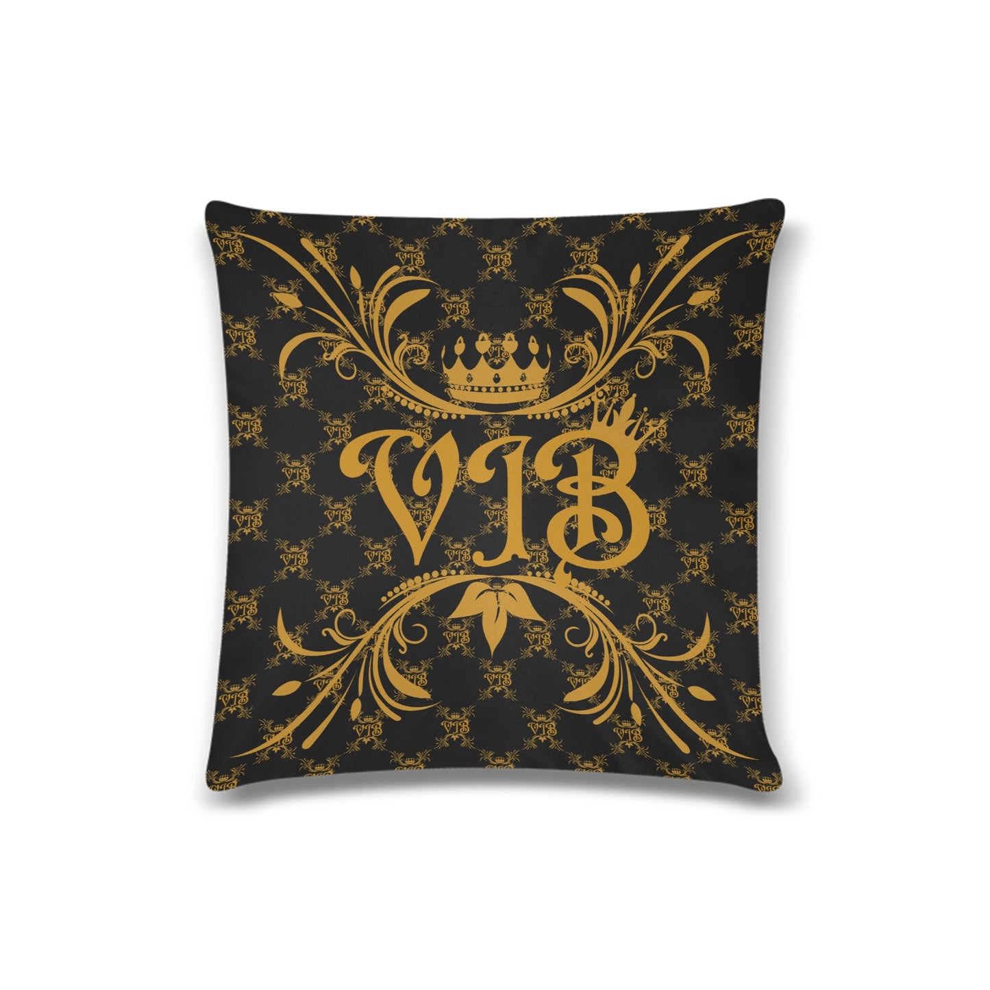 VIB PILLOW CASE 16X16 Custom Zippered Pillow Case 16"x16"(Twin Sides)