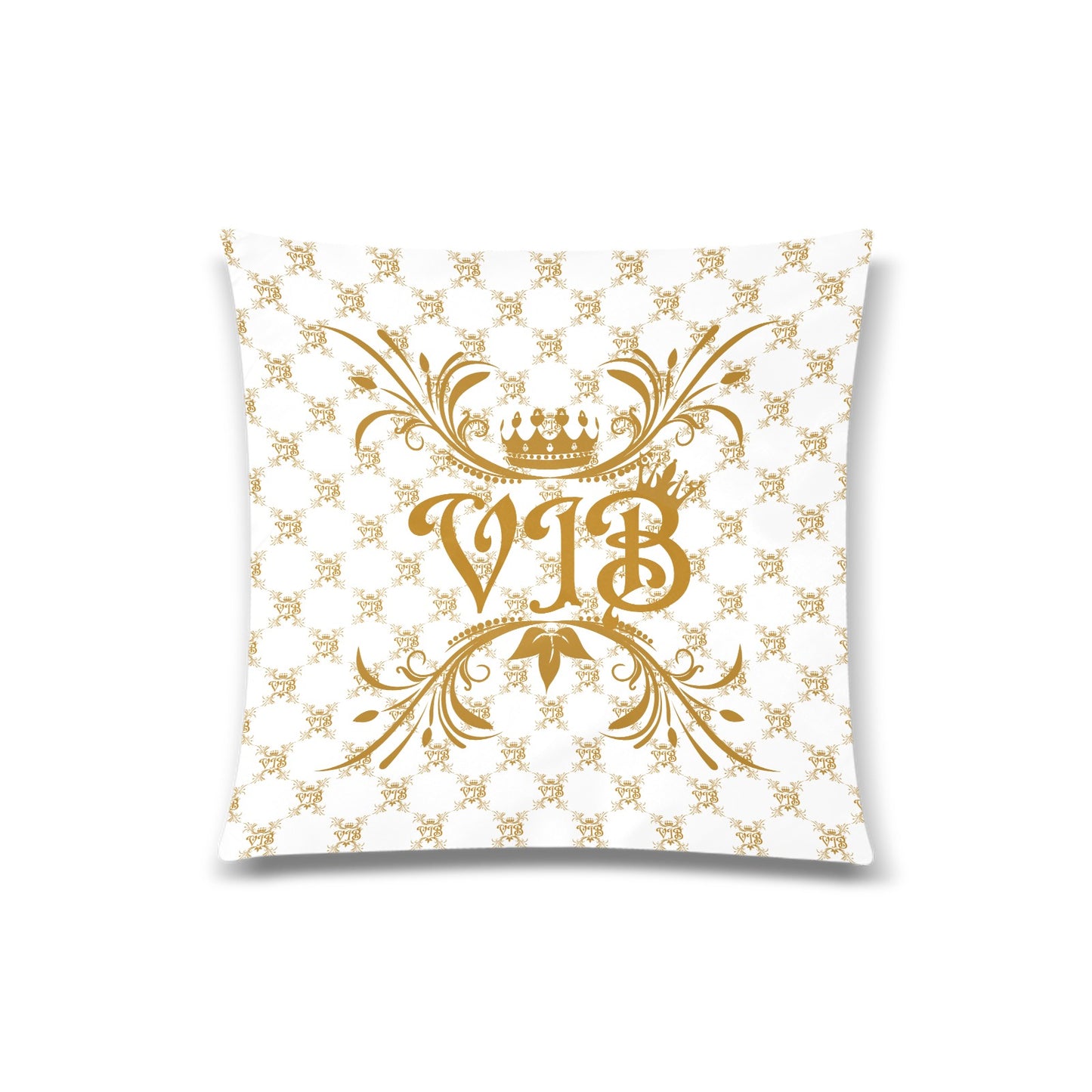 VIB PILLOW 20X20 Custom Zippered Pillow Case 20"x20"(Twin Sides)