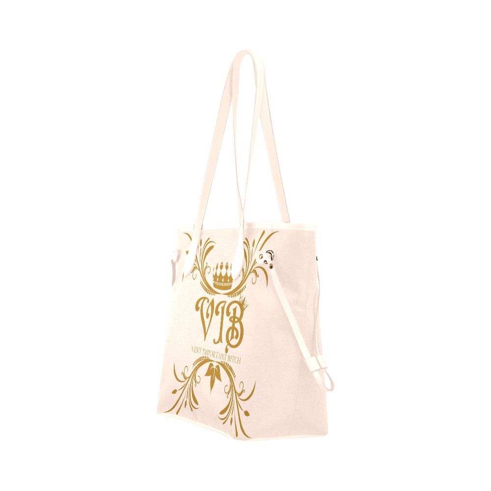 VIB-2 Clover Canvas Tote Bag (Model 1661)