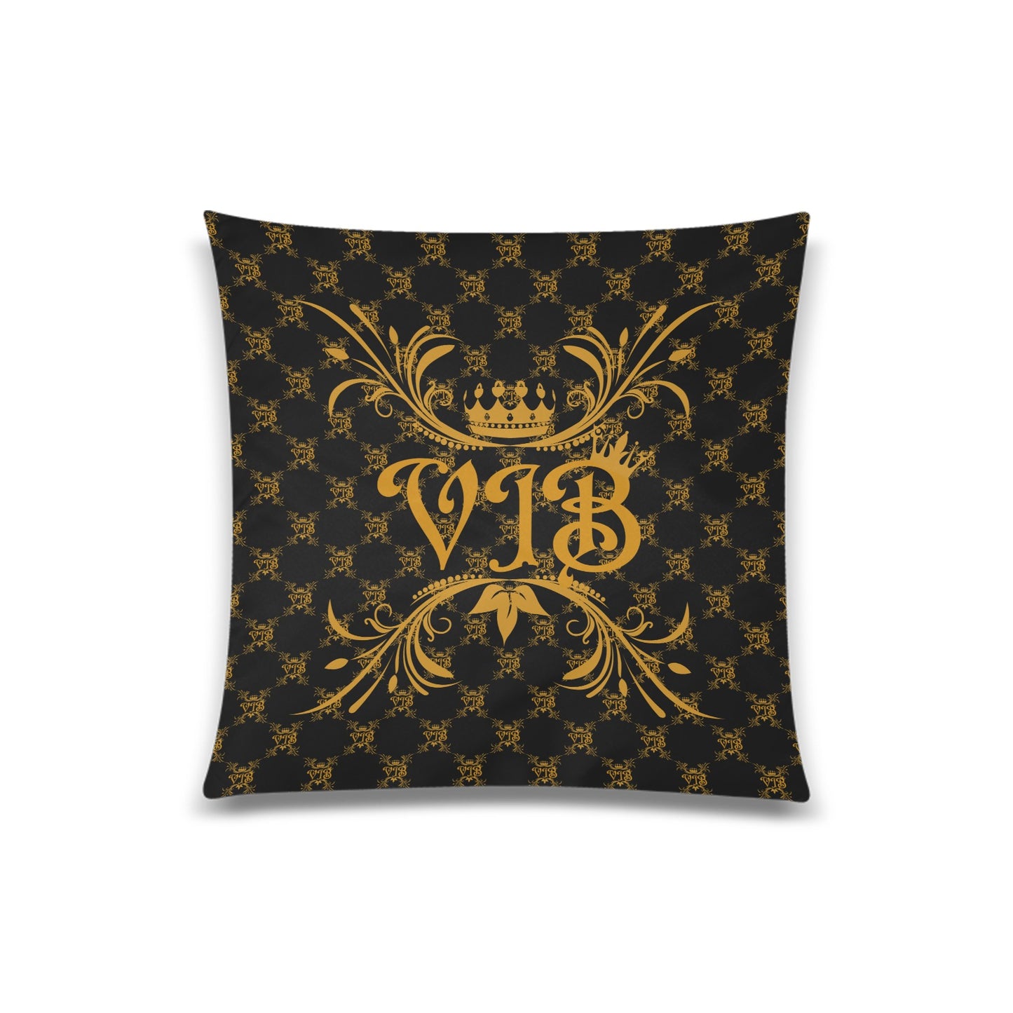 VIB PILLOW 20X20 Custom Zippered Pillow Case 20"x20"(Twin Sides)