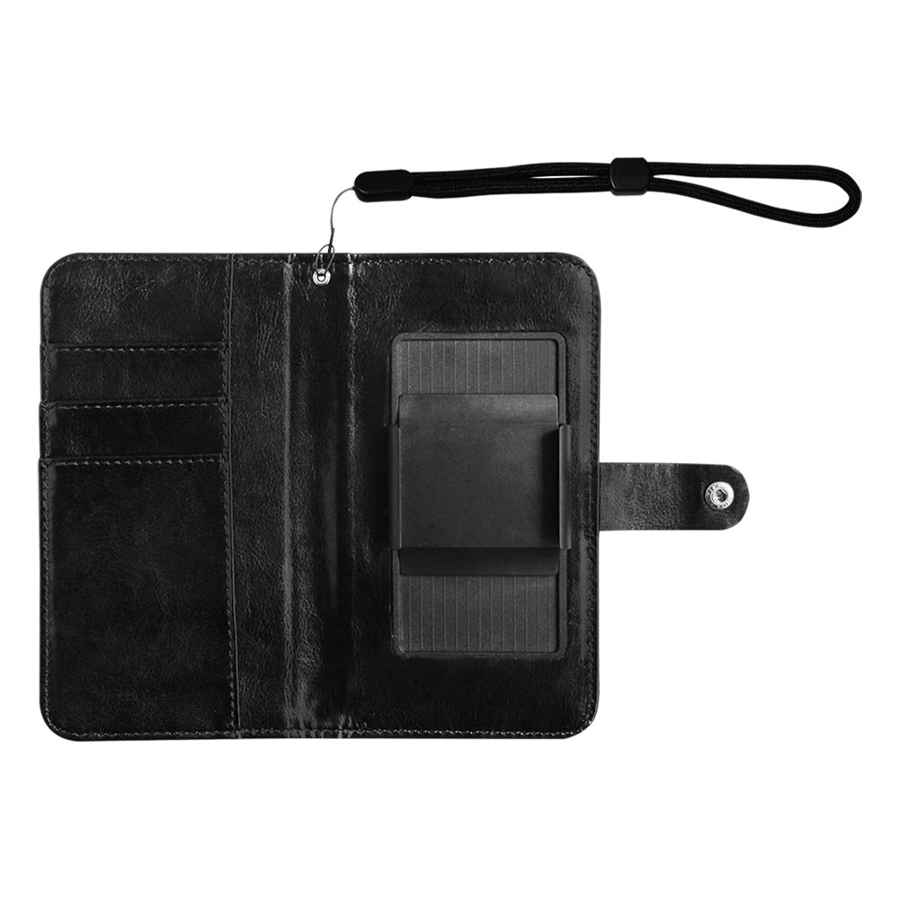 VIB LRG FLIP LEATHER PURSE FOR MOBILE PHONE Flip Leather Purse for Mobile Phone/Large (Model 1703)