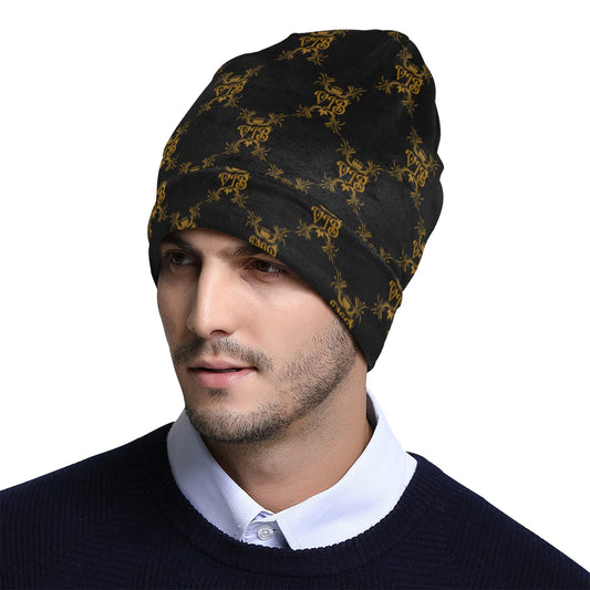 VIB AO BEANIE BLK All Over Print Beanie for Adults