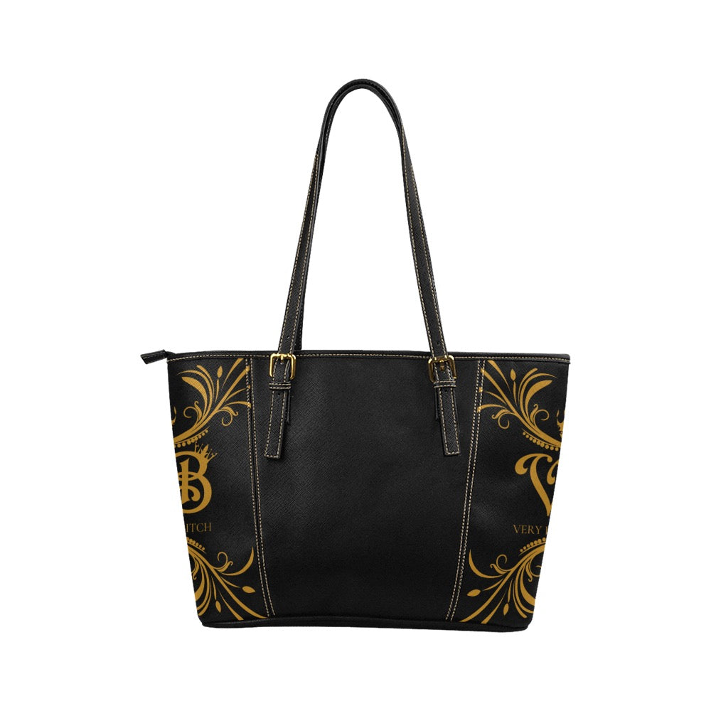 VIB-2 Leather Tote Bag/Small (Model 1640)