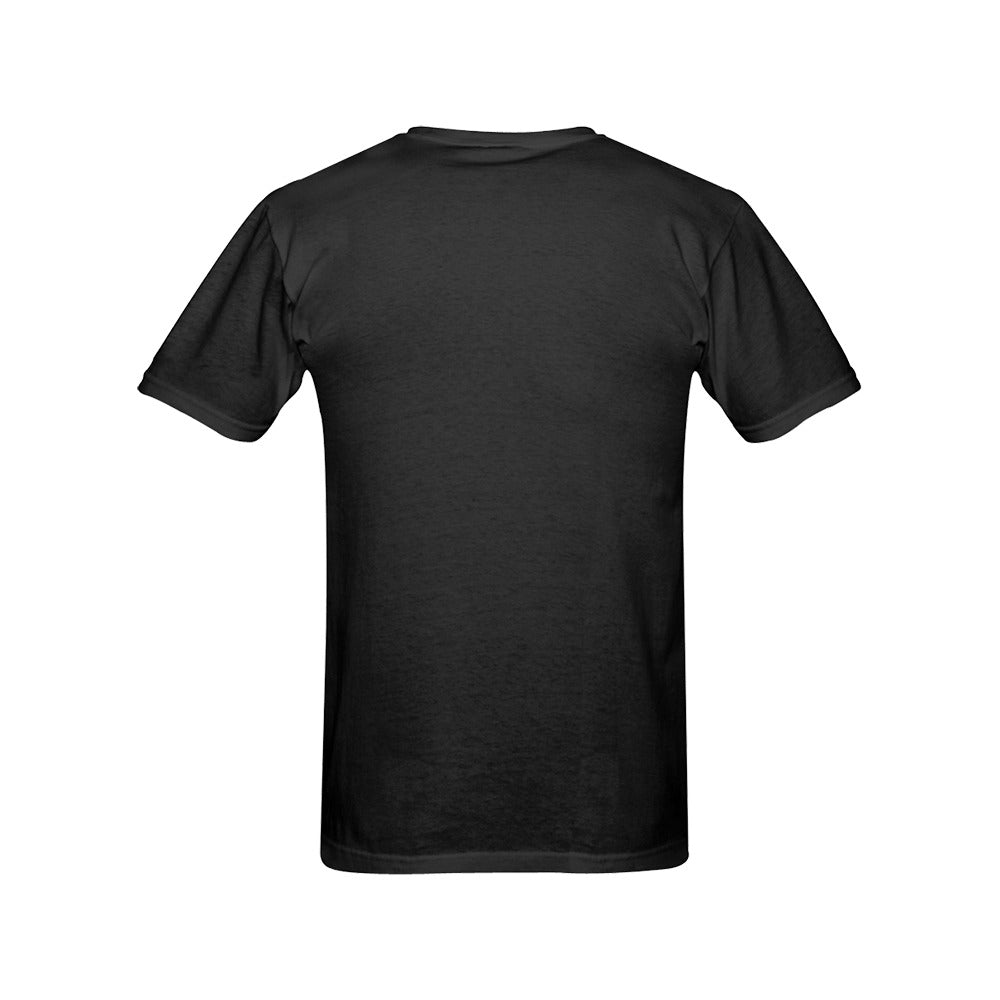 VIB MENS SHIRT BLACK Men's T-Shirt in USA Size (Front Printing Only)