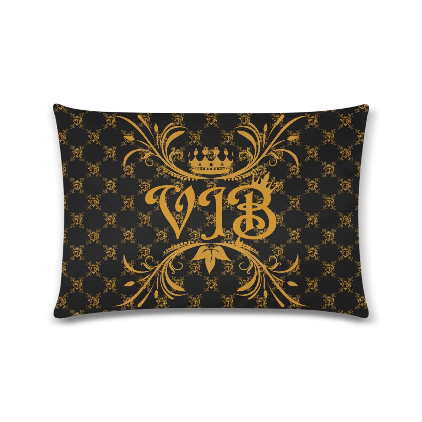 VIB PILLOW 16X24 Custom Zippered Pillow Case 16"x24"(Twin Sides)