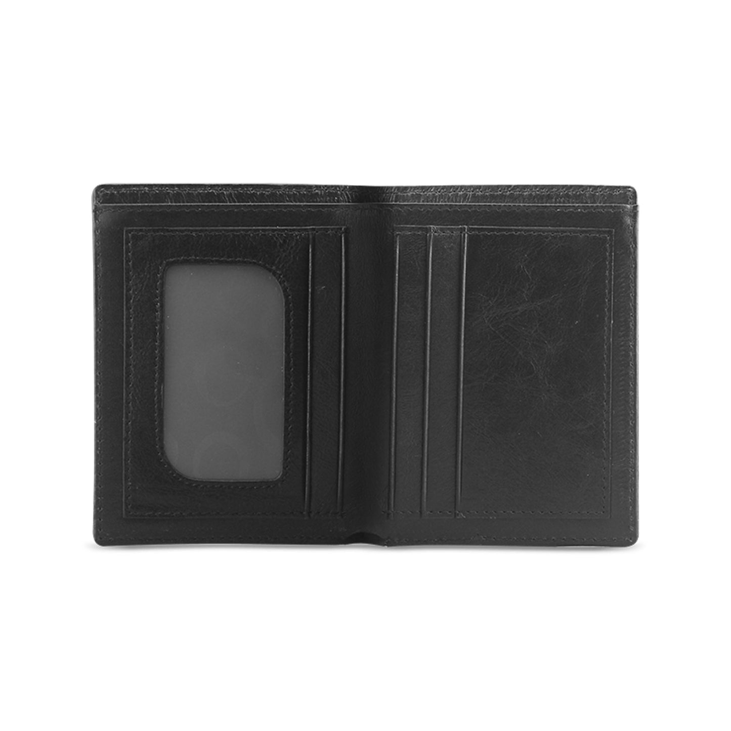 VIB MENS LEATHER WALLET Men's Leather Wallet (Model 1612)