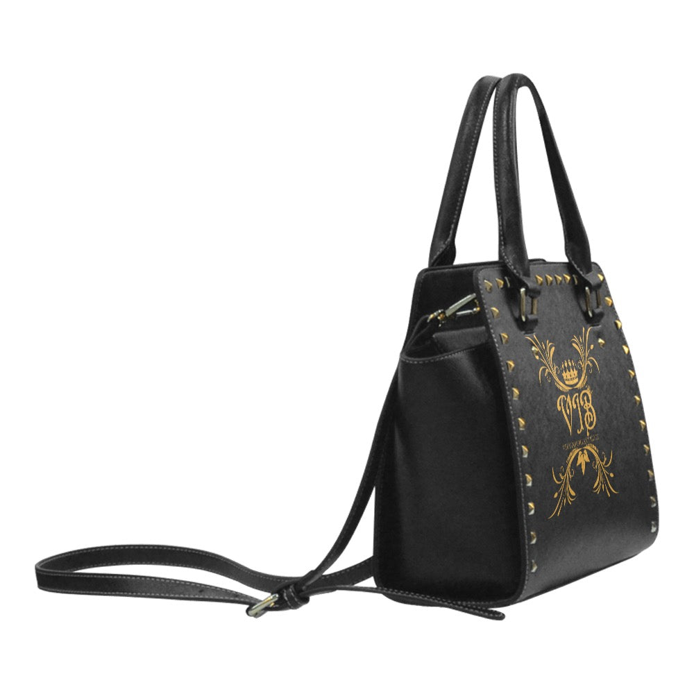 VIB-5 Rivet Shoulder Handbag (Model 1645)